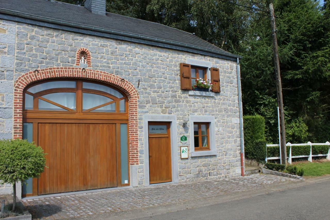 Gite De L'Ehm Villa Custinne Buitenkant foto